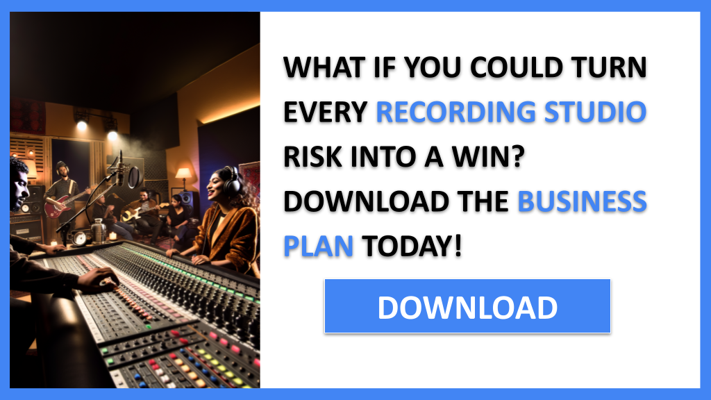 Business Plan Example for Recording Studio - Recording Studio SWOT Analysis- CTA1