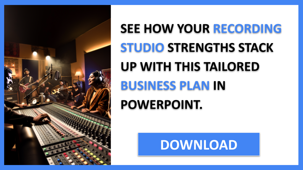 Business Plan Example for Recording Studio - Recording Studio SWOT Analysis- CTA2