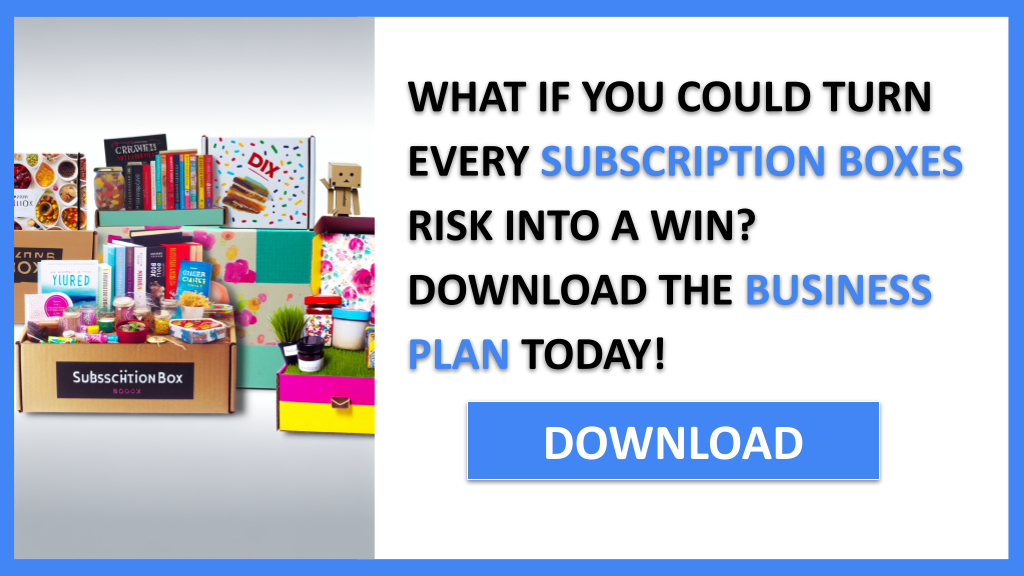 Business Plan Example for Subscription Boxes - Subscription Boxes SWOT Analysis- CTA1