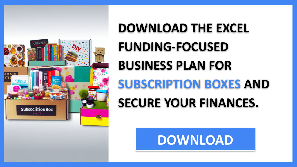 Business Plan Example for Subscription Boxes - Subscription Boxes Funding Options- CTA2