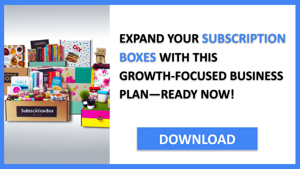 Business Plan Example for Subscription Boxes - Subscription Boxes Growth Strategy- CTA3