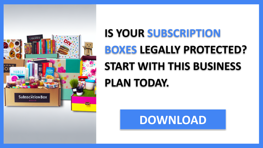 Business Plan Example for Subscription Boxes - Subscription Boxes Legal Considerations- CTA1