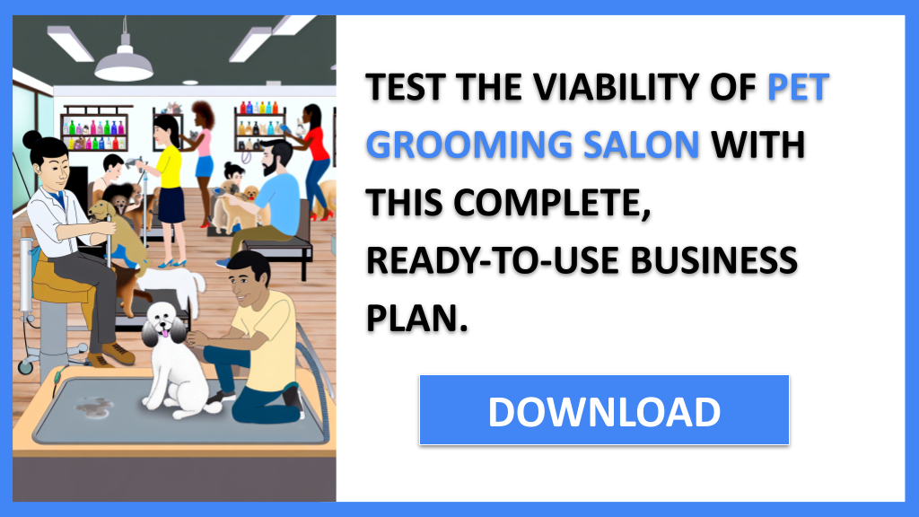 Business Plan Example for Pet Grooming Salon - Pet Grooming Salon Feasibility Study- CTA3