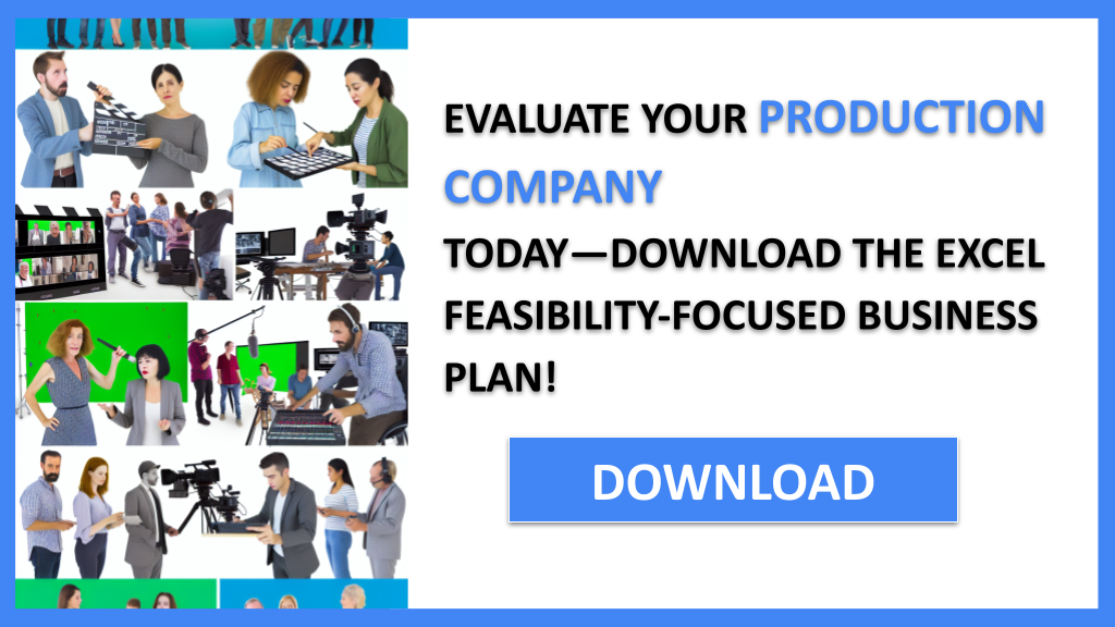 Business Plan Example for Production Company - Production Company Feasibility Study- CTA2