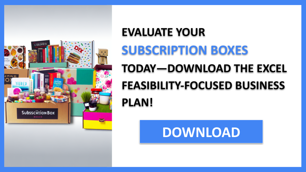 Business Plan Example for Subscription Boxes - Subscription Boxes Feasibility Study- CTA2