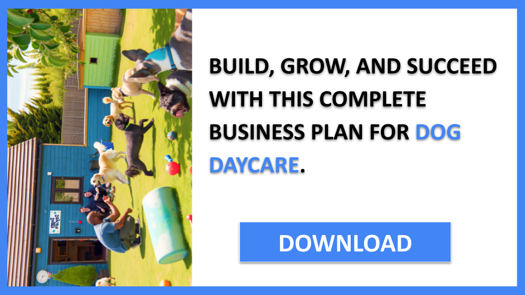Business Plan Example for Dog Daycare - Dog Daycare Complete Guide- CTA3