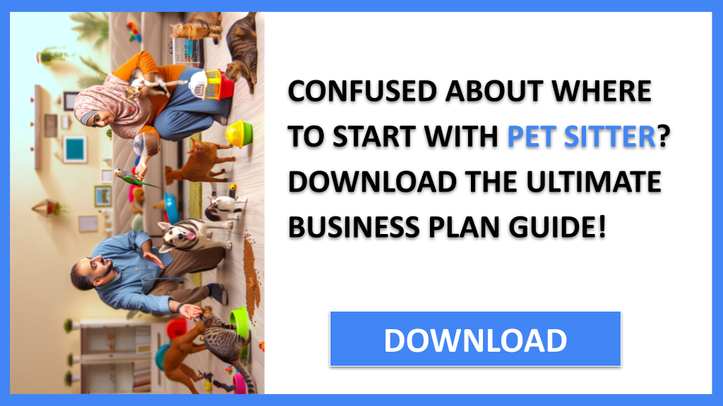 Business Plan Example for Pet Sitter - Pet Sitter Complete Guide- CTA1