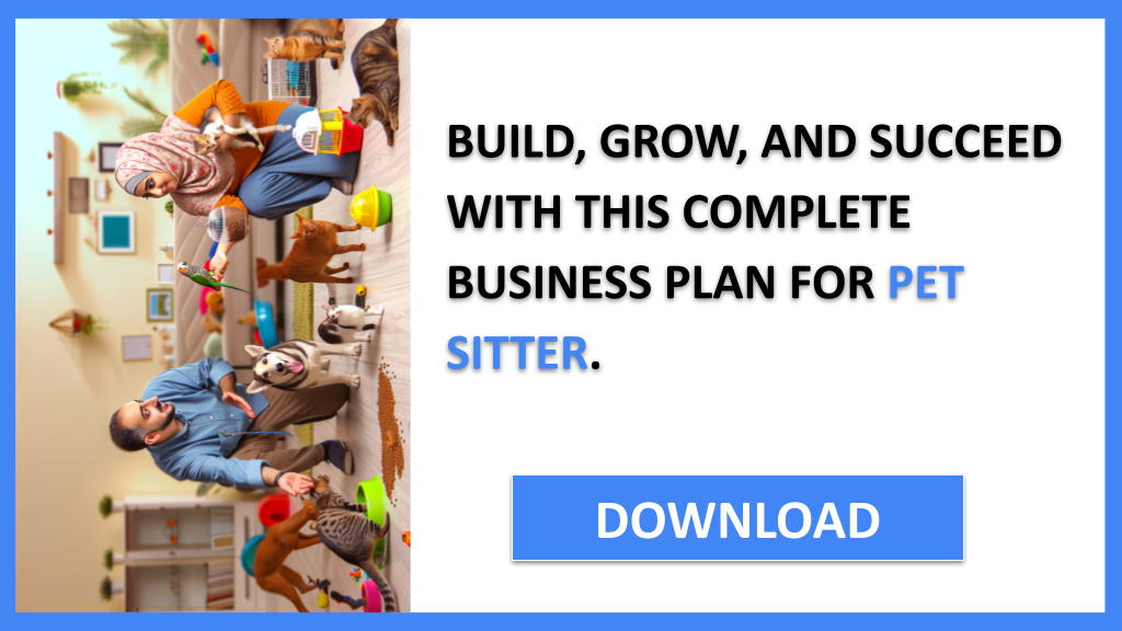 Business Plan Example for Pet Sitter - Pet Sitter Complete Guide- CTA3