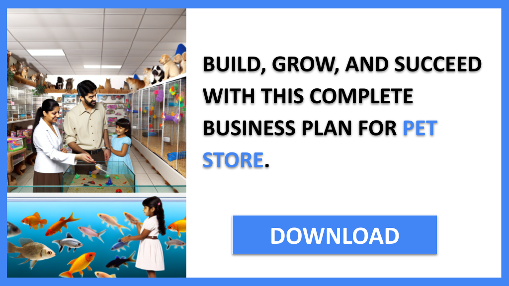 Business Plan Example for Pet Store - Pet Store Complete Guide- CTA3